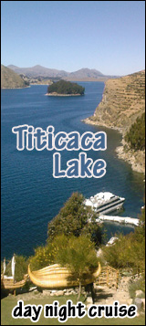 Titicaca Lake, day night cruise